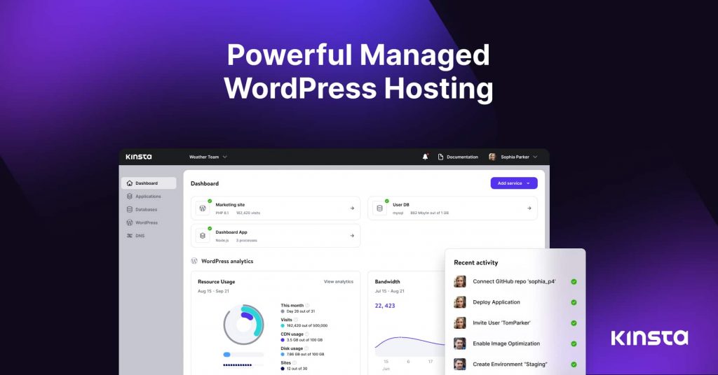 Best Kinsta Managed WordPress Hosting